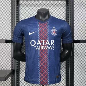Nike Paris Saint-Germain 25/26 Navy and Red Home Football Jersey